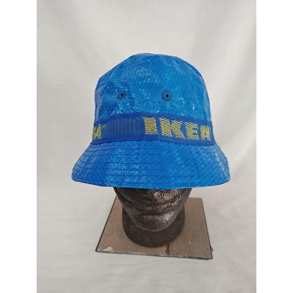 IKEA Hat Bucket Cap Sun Rain Fisherman Party Blue Novelty Head‎ Covering